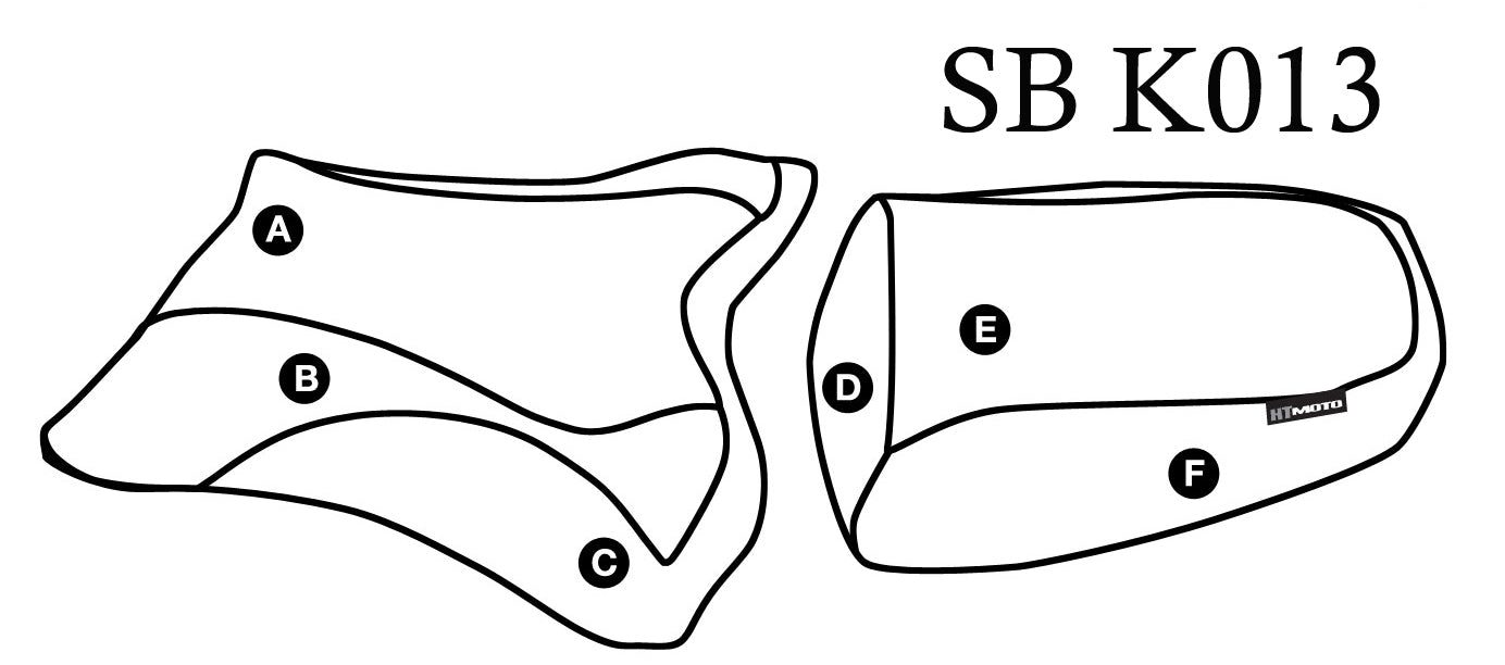 KAWASAKI ZX-6R (98-02) / ZX-9R (98-01) / ZZR600 (06-08) Seat